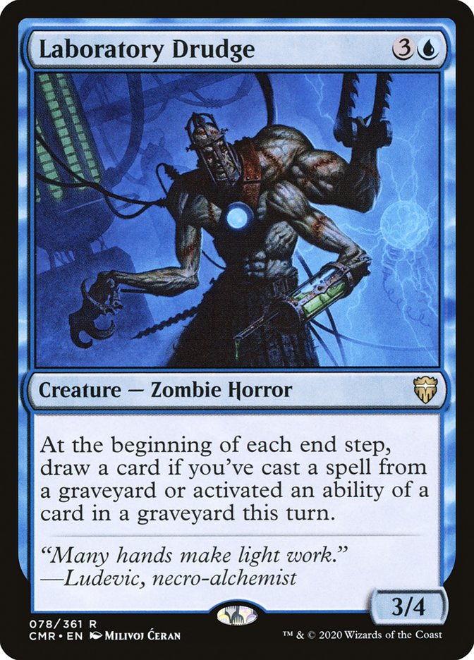 Laboratory Drudge [Commander Legends] - Magic: The Gathering - Card Brawlers | Quebec | Canada |