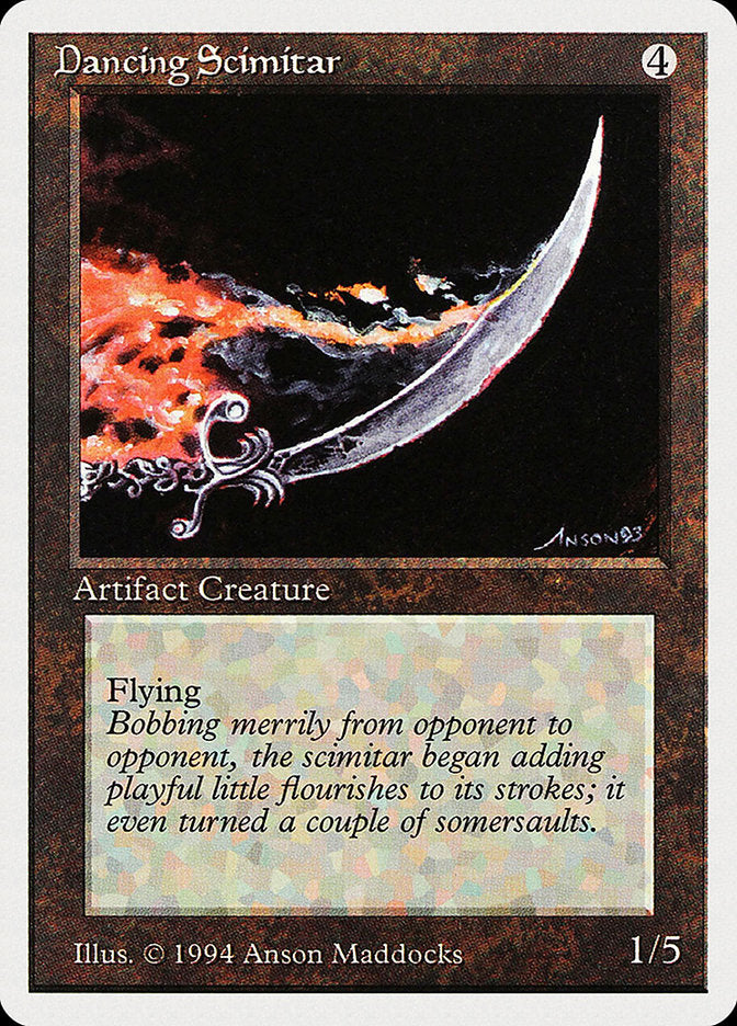Dancing Scimitar [Summer Magic / Edgar] - Magic: The Gathering - Card Brawlers | Quebec | Canada |
