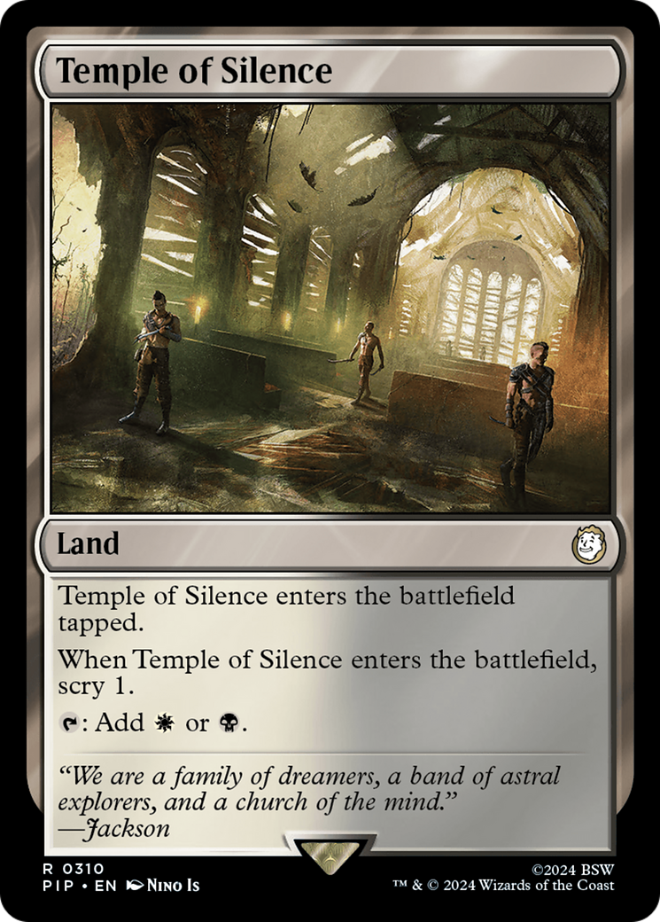 Temple of Silence [Fallout] - Magic: The Gathering - Card Brawlers | Quebec | Canada |