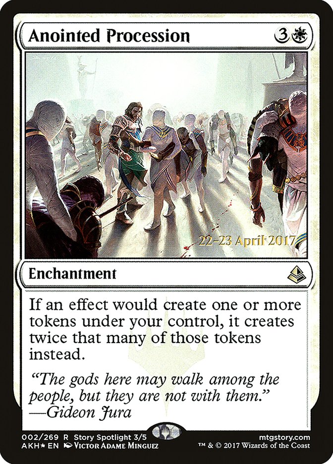 Anointed Procession [Amonkhet Prerelease Promos] - Magic: The Gathering - Card Brawlers | Quebec | Canada |