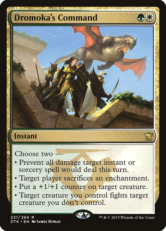 Dromoka's Command [Dragons of Tarkir] - Magic: The Gathering - Card Brawlers | Quebec | Canada |