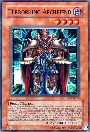 Terrorking Archfiend [DR1-EN234] Super Rare - Yu-Gi-Oh! - Card Brawlers | Quebec | Canada |