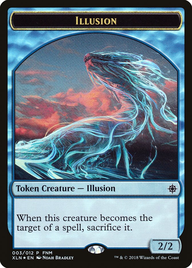 Illusion // Saproling Double-Sided Token [Friday Night Magic 2018] - Magic: The Gathering - Card Brawlers | Quebec | Canada |