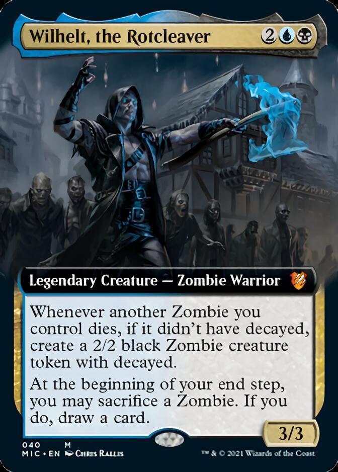 Wilhelt, the Rotcleaver (Extended Art) [Innistrad: Midnight Hunt Commander] - Magic: The Gathering - Card Brawlers | Quebec | Canada |