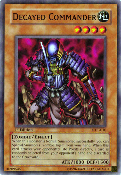 Decayed Commander [MFC-010] Common - Yu-Gi-Oh! - Card Brawlers | Quebec | Canada |