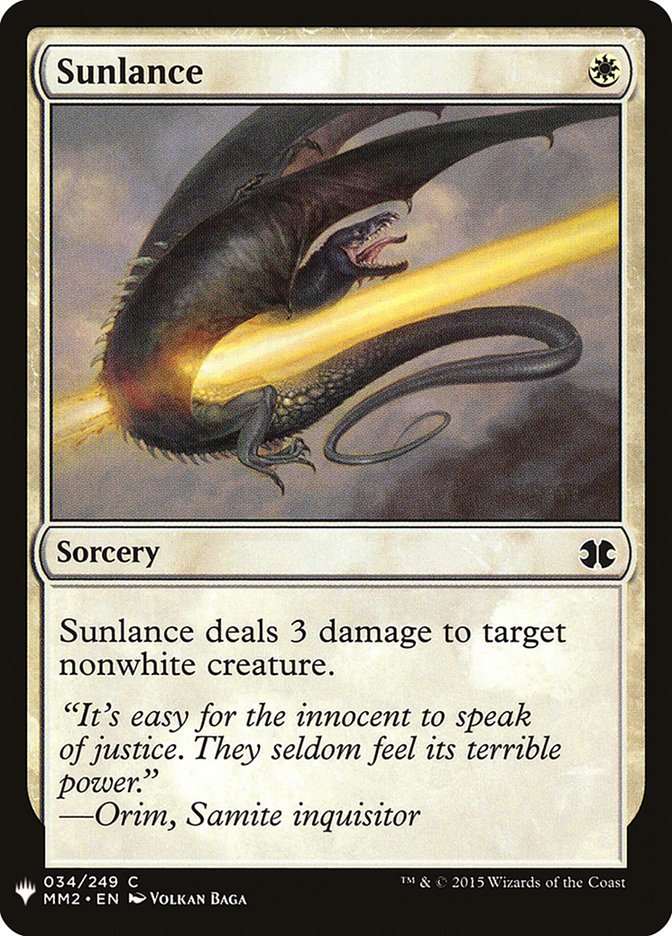 Sunlance [Mystery Booster] - Magic: The Gathering - Card Brawlers | Quebec | Canada |