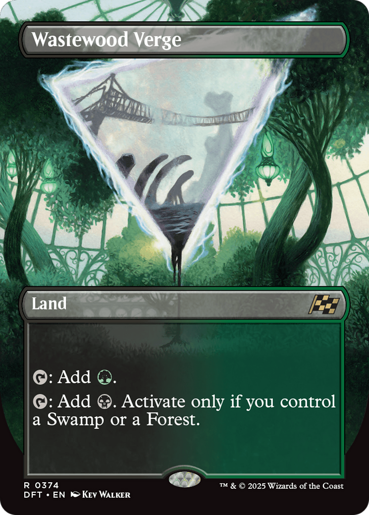 Wastewood Verge (Borderless) [Aetherdrift] - Magic: The Gathering - Card Brawlers | Quebec | Canada |