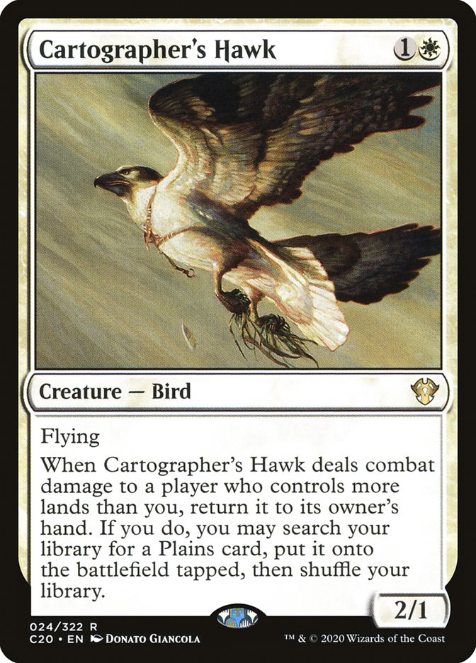Cartographer's Hawk [Commander 2020] - Magic: The Gathering - Card Brawlers | Quebec | Canada |