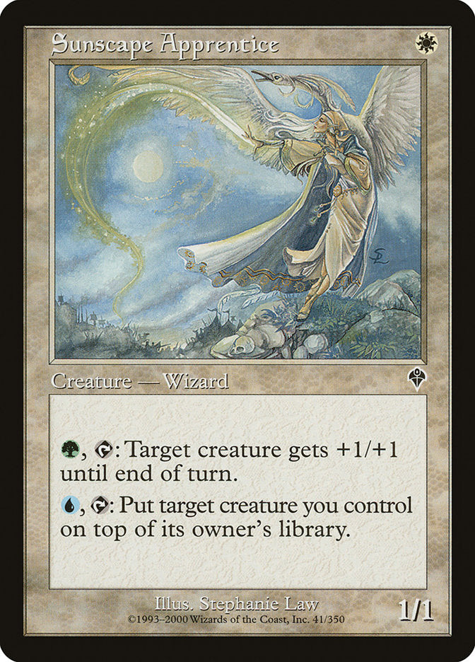 Sunscape Apprentice [Invasion] - Magic: The Gathering - Card Brawlers | Quebec | Canada |