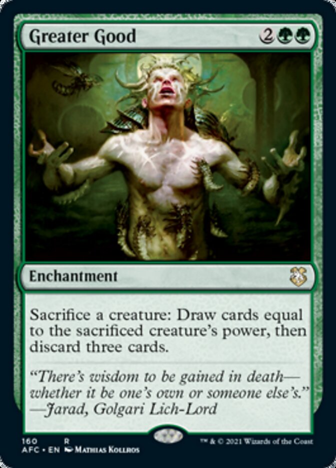 Greater Good [Dungeons & Dragons: Adventures in the Forgotten Realms Commander] - Magic: The Gathering - Card Brawlers | Quebec | Canada |