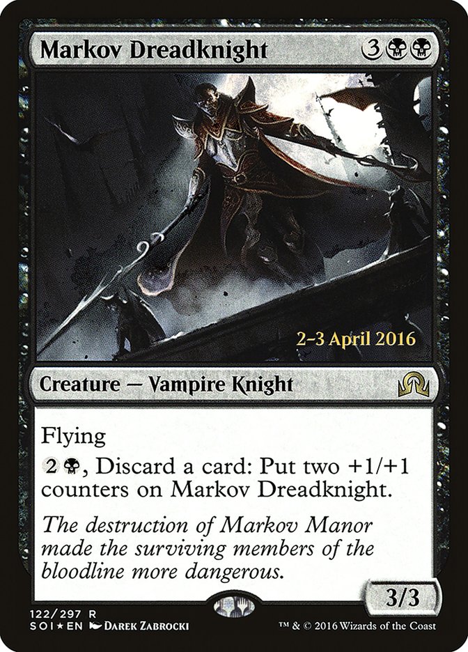 Markov Dreadknight [Shadows over Innistrad Prerelease Promos] - Magic: The Gathering - Card Brawlers | Quebec | Canada |
