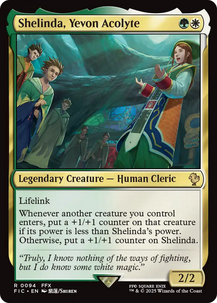 Shelinda, Yevon Acolyte [FINAL FANTASY Commander] - Magic: The Gathering - Card Brawlers | Quebec | Canada |