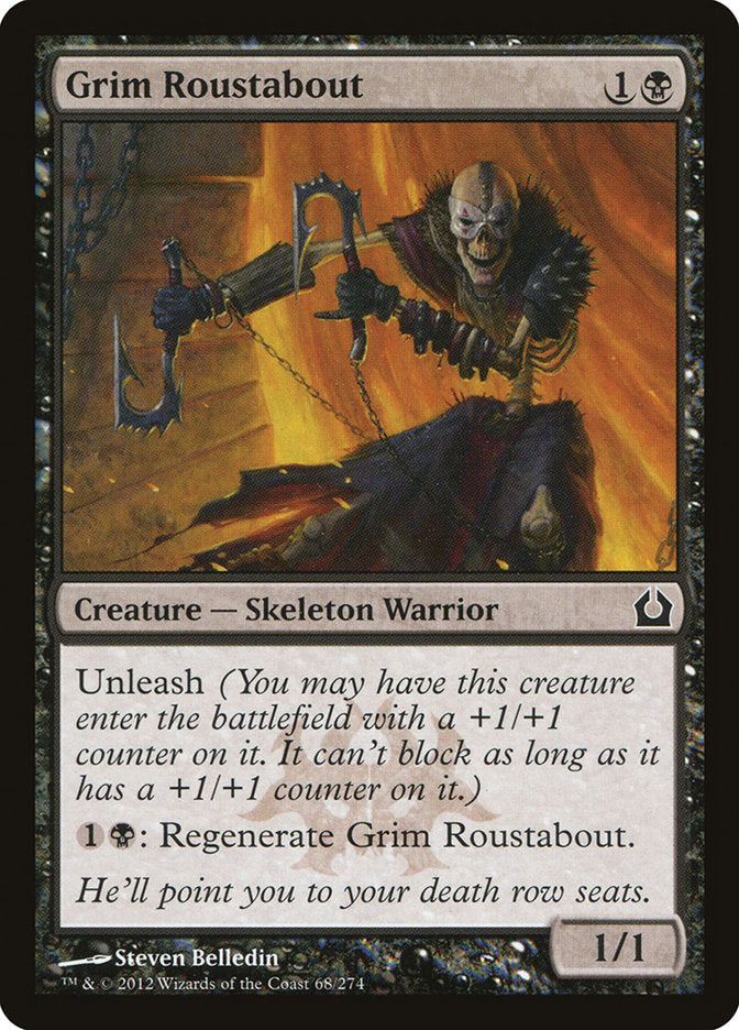 Grim Roustabout [Return to Ravnica] - Magic: The Gathering - Card Brawlers | Quebec | Canada |