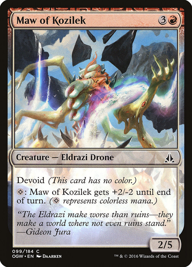 Maw of Kozilek [Oath of the Gatewatch] - Magic: The Gathering - Card Brawlers | Quebec | Canada |