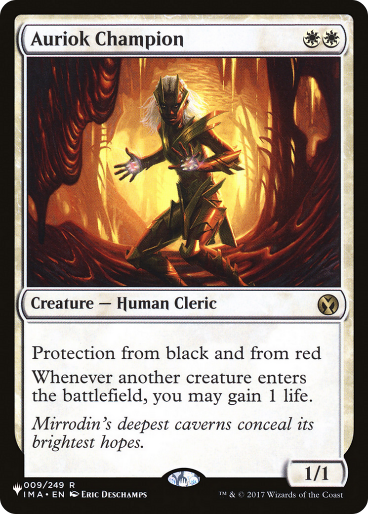 Auriok Champion [The List] - Magic: The Gathering - Card Brawlers | Quebec | Canada |