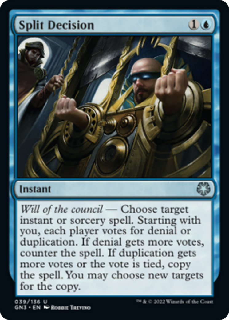 Split Decision [Game Night: Free-for-All] - Magic: The Gathering - Card Brawlers | Quebec | Canada |