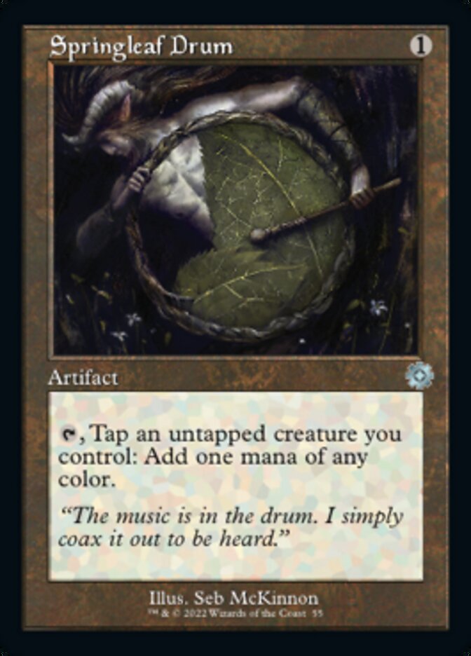 Springleaf Drum (Retro) [The Brothers' War Retro Artifacts] - Magic: The Gathering - Card Brawlers | Quebec | Canada |