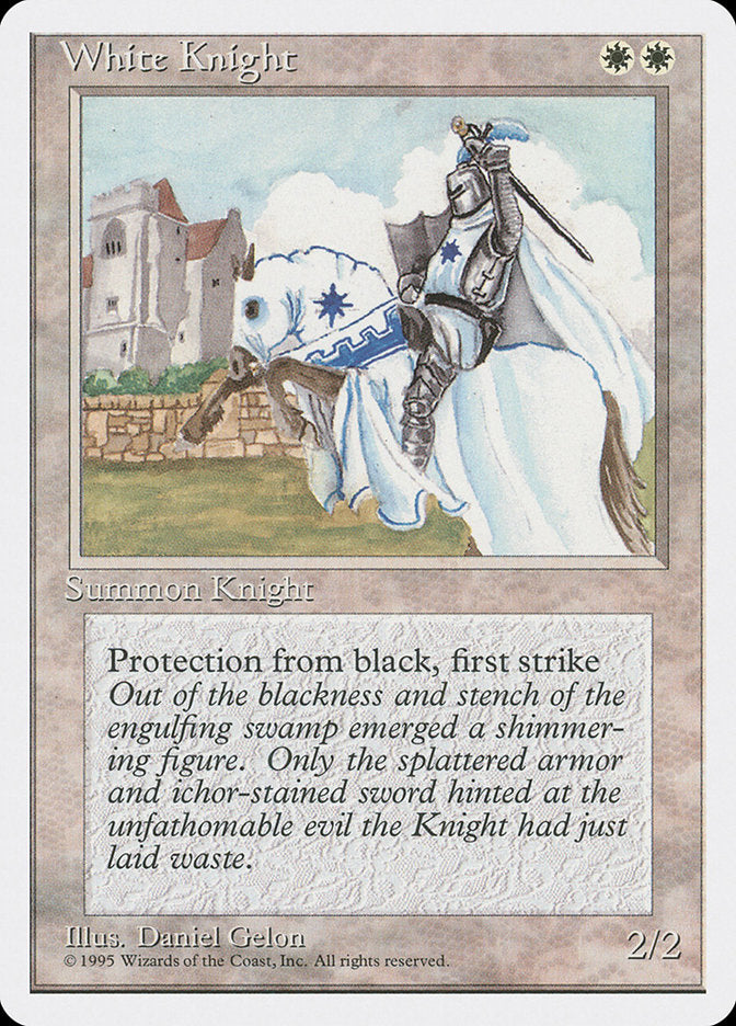 White Knight [Fourth Edition] - Magic: The Gathering - Card Brawlers | Quebec | Canada |