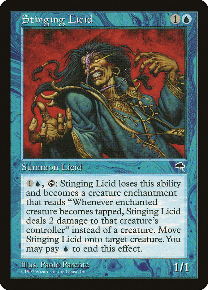 Stinging Licid [Tempest] - Magic: The Gathering - Card Brawlers | Quebec | Canada |