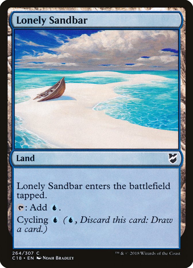Lonely Sandbar [Commander 2018] - Magic: The Gathering - Card Brawlers | Quebec | Canada |