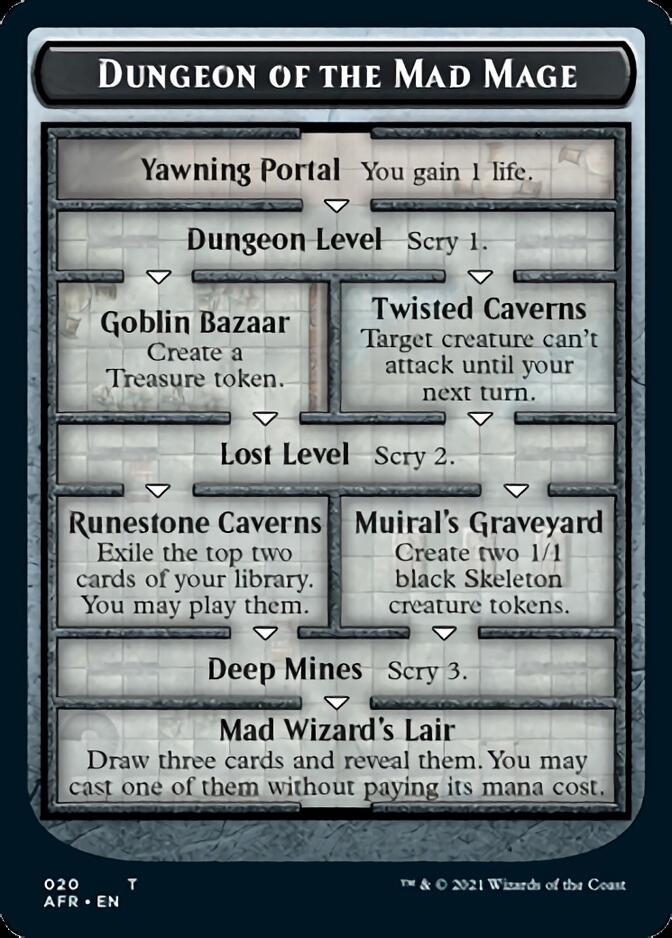 Dungeon of the Mad Mage // Goblin Double-Sided Token [Dungeons & Dragons: Adventures in the Forgotten Realms Tokens] - Magic: The Gathering - Card Brawlers | Quebec | Canada |