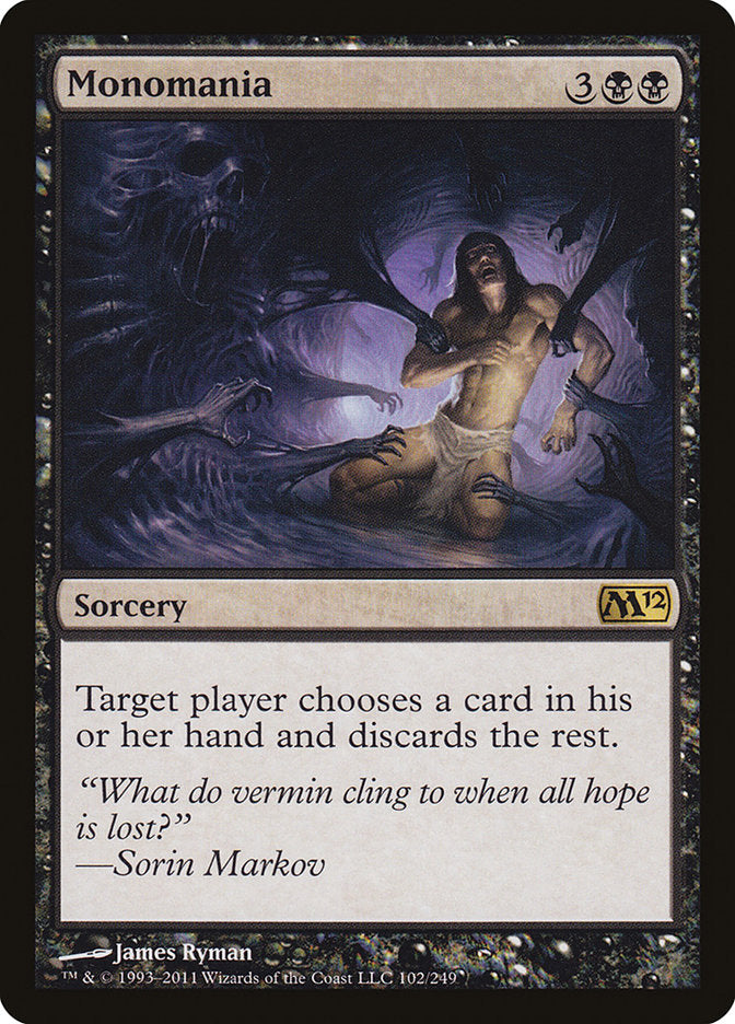 Monomania [Magic 2012] - Magic: The Gathering - Card Brawlers | Quebec | Canada |
