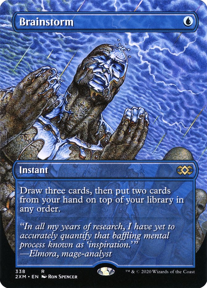 Brainstorm (Toppers) [Double Masters] - Magic: The Gathering - Card Brawlers | Quebec | Canada |