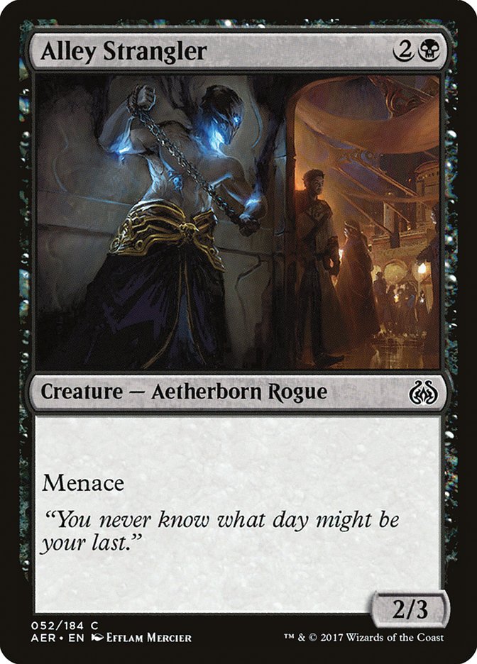 Alley Strangler [Aether Revolt] - Magic: The Gathering - Card Brawlers | Quebec | Canada |