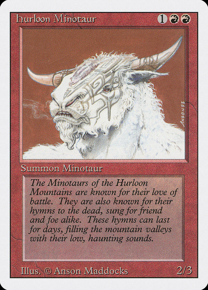 Hurloon Minotaur [Revised Edition] - Magic: The Gathering - Card Brawlers | Quebec | Canada |