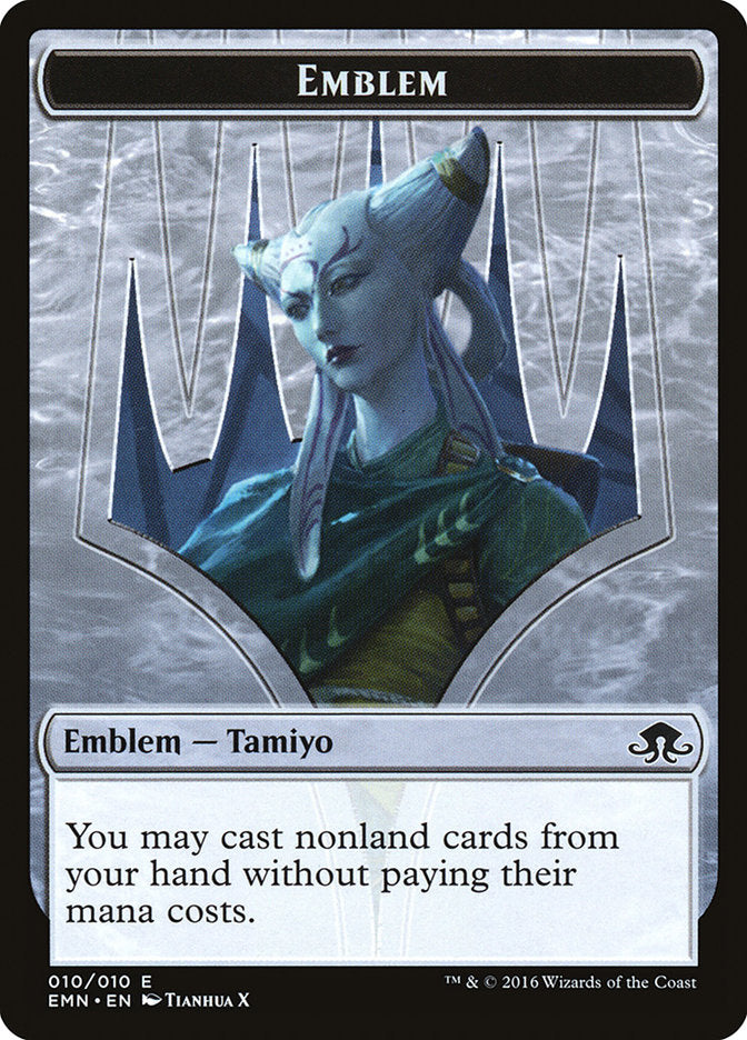 Tamiyo, Field Researcher Emblem [Eldritch Moon Tokens] - Magic: The Gathering - Card Brawlers | Quebec | Canada |