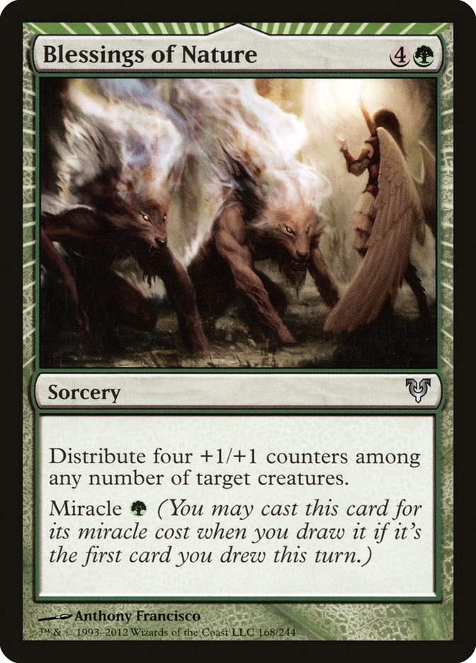 Blessings of Nature [Avacyn Restored] - Magic: The Gathering - Card Brawlers | Quebec | Canada |