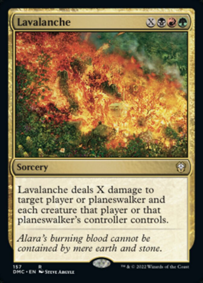 Lavalanche [Dominaria United Commander] - Magic: The Gathering - Card Brawlers | Quebec | Canada |