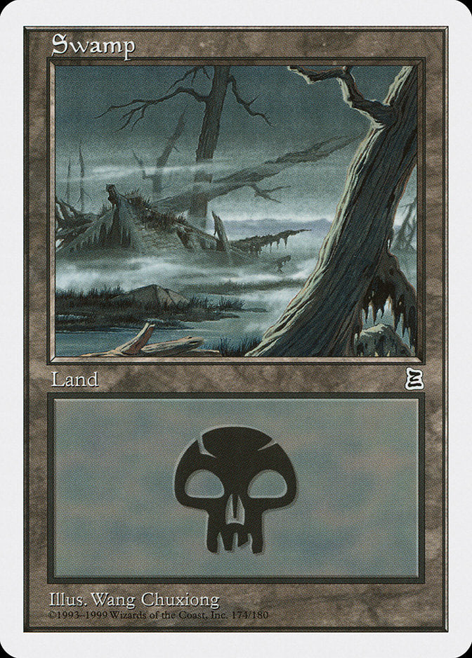 Swamp (174) [Portal Three Kingdoms] - Magic: The Gathering - Card Brawlers | Quebec | Canada |