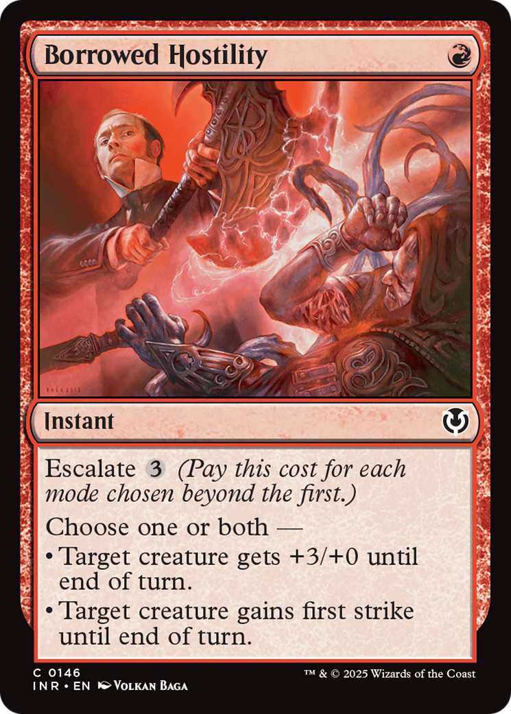 Borrowed Hostility [Innistrad Remastered] - Magic: The Gathering - Card Brawlers | Quebec | Canada |