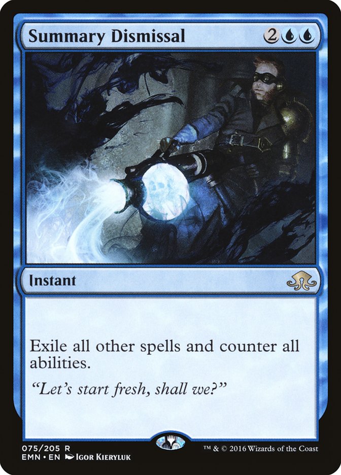 Summary Dismissal [Eldritch Moon] - Magic: The Gathering - Card Brawlers | Quebec | Canada |