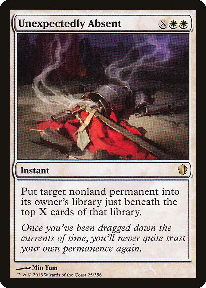 Unexpectedly Absent [Commander 2013] - Magic: The Gathering - Card Brawlers | Quebec | Canada |