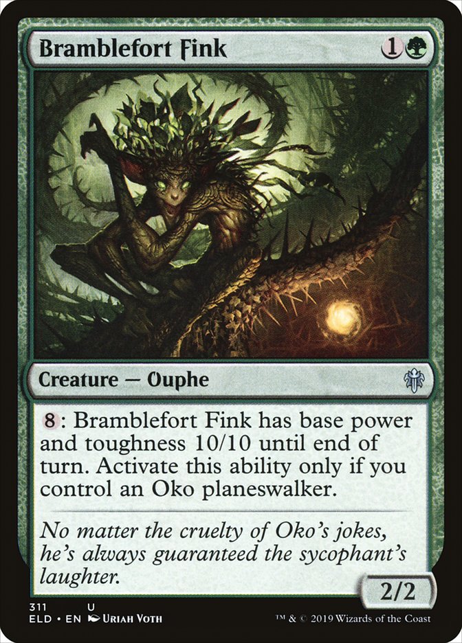 Bramblefort Fink [Throne of Eldraine] - Magic: The Gathering - Card Brawlers | Quebec | Canada |