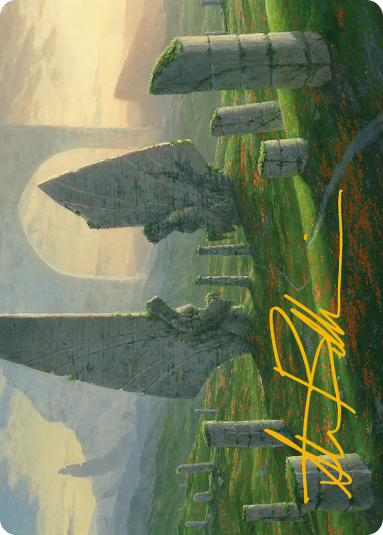 Monumental Henge Art Card (Gold-Stamped Signature) [Modern Horizons 3 Art Series] - Magic: The Gathering - Card Brawlers | Quebec | Canada |
