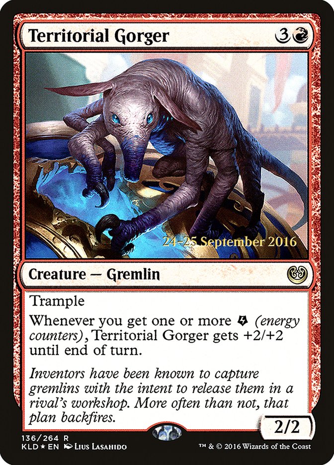 Territorial Gorger [Kaladesh Prerelease Promos] - Magic: The Gathering - Card Brawlers | Quebec | Canada |