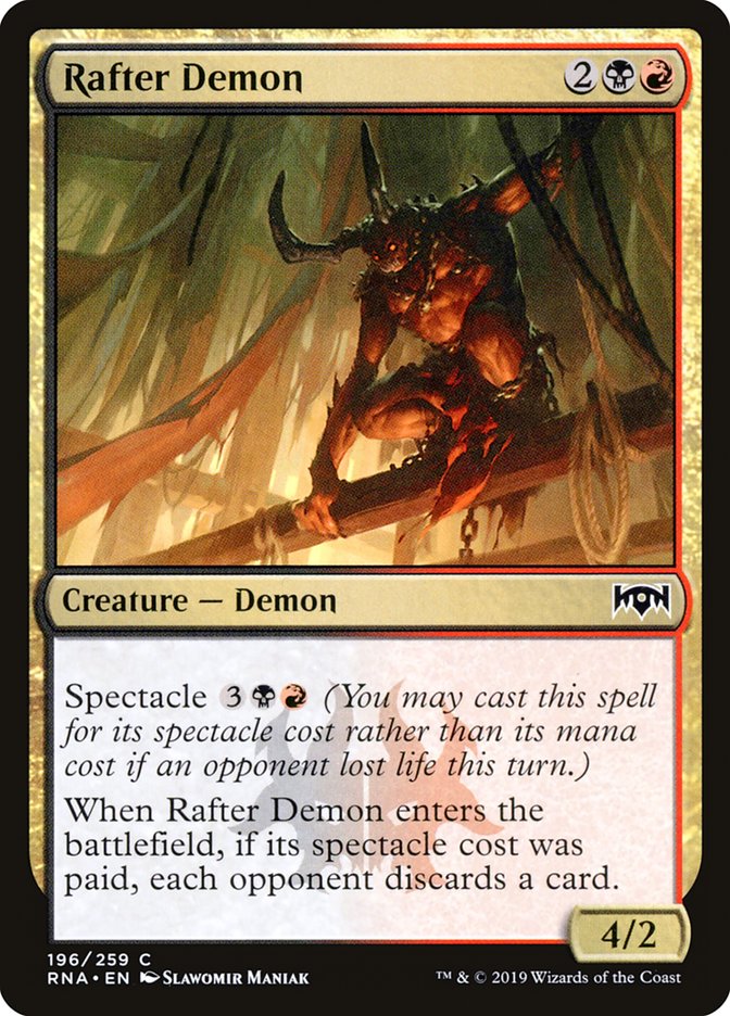Rafter Demon [Ravnica Allegiance] - Magic: The Gathering - Card Brawlers | Quebec | Canada |
