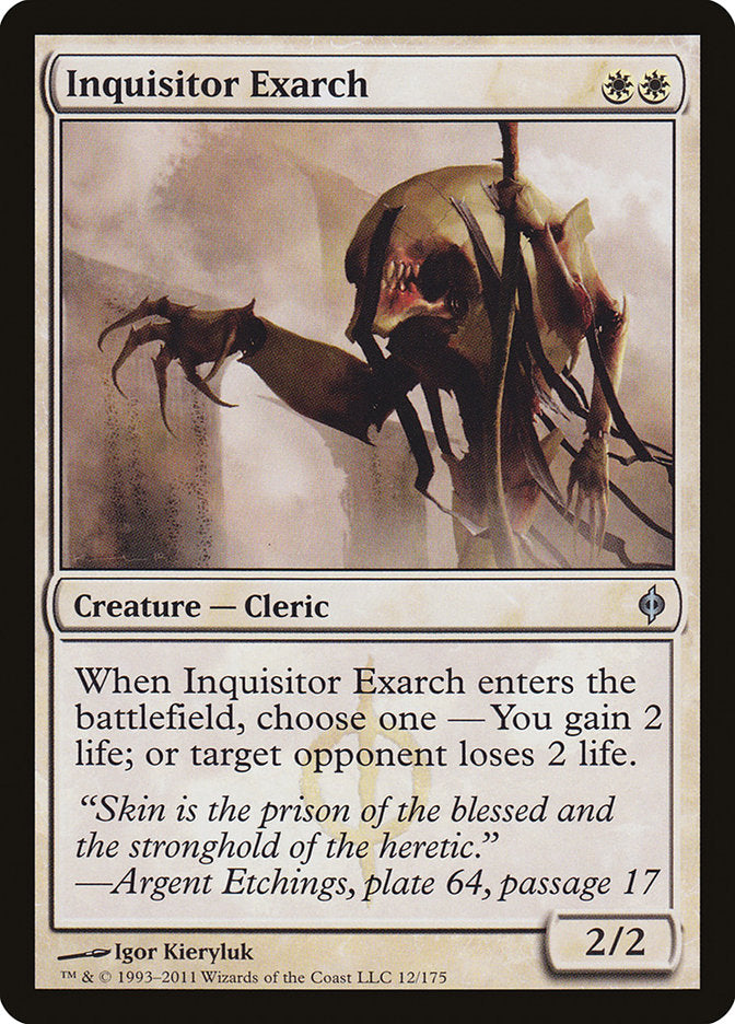 Inquisitor Exarch [New Phyrexia] - Magic: The Gathering - Card Brawlers | Quebec | Canada |