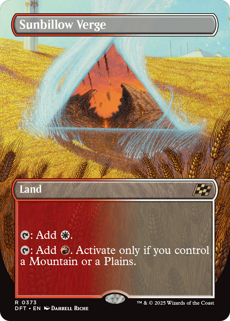 Sunbillow Verge (Borderless) [Aetherdrift] - Magic: The Gathering - Card Brawlers | Quebec | Canada |