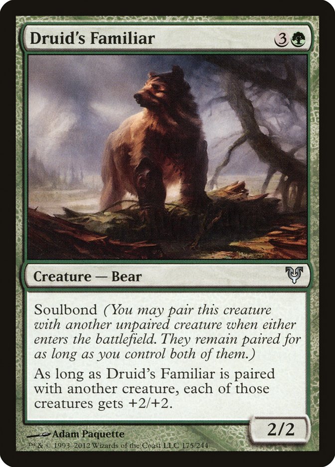 Druid's Familiar [Avacyn Restored] - Magic: The Gathering - Card Brawlers | Quebec | Canada |