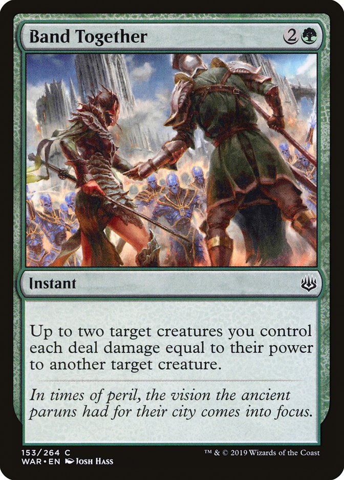 Band Together [War of the Spark] - Magic: The Gathering - Card Brawlers | Quebec | Canada |