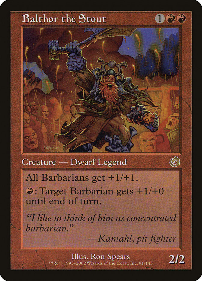 Balthor the Stout [Torment] - Magic: The Gathering - Card Brawlers | Quebec | Canada |