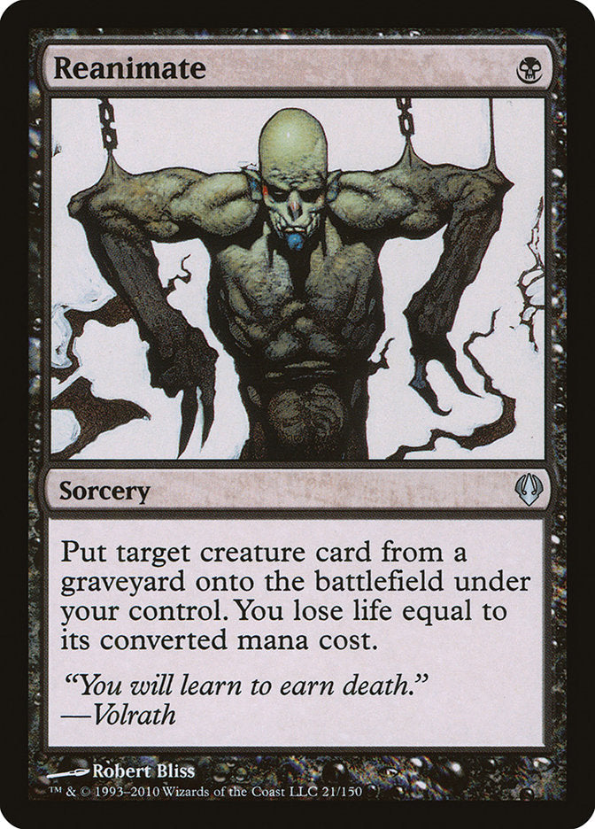 Reanimate [Archenemy] - Magic: The Gathering - Card Brawlers | Quebec | Canada |