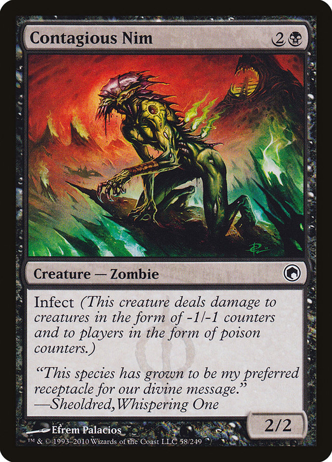 Contagious Nim [Scars of Mirrodin] - Magic: The Gathering - Card Brawlers | Quebec | Canada |