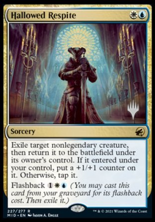 Hallowed Respite (Promo Pack) [Innistrad: Midnight Hunt Promos] - Magic: The Gathering - Card Brawlers | Quebec | Canada |