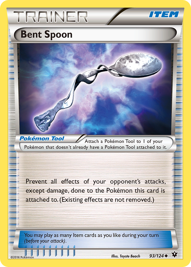 Bent Spoon (93/124) [XY: Fates Collide] - Pokémon - Card Brawlers | Quebec | Canada |