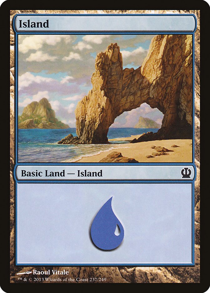 Island (237) [Theros] - Magic: The Gathering - Card Brawlers | Quebec | Canada |
